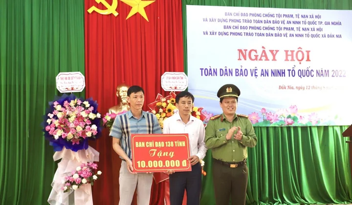 Sôi nổi Ngày hội toàn dân bảo vệ ANTQ ở Đắk Nông