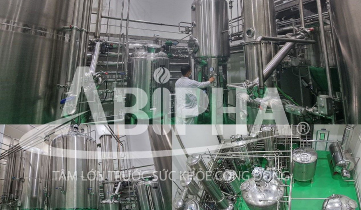CNC Abipha – Đẩy mạnh ứng dụng công nghệ cao trong chiết xuất cao dược liệu