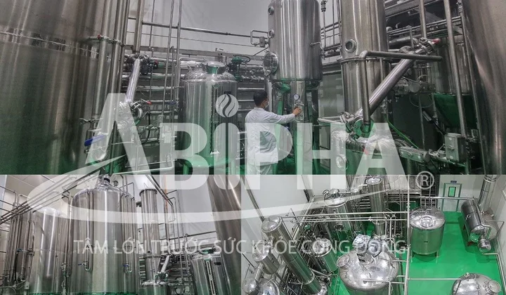 CNC Abipha – Đẩy mạnh ứng dụng công nghệ cao trong chiết xuất cao dược liệu