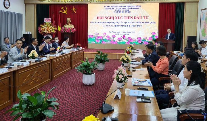 LG Hải Phòng “mời gọi” thêm các doanh nghiệp phụ trợ vào chuỗi cung ứng