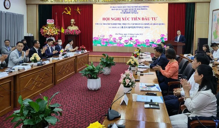 LG Hải Phòng “mời gọi” thêm các doanh nghiệp phụ trợ vào chuỗi cung ứng