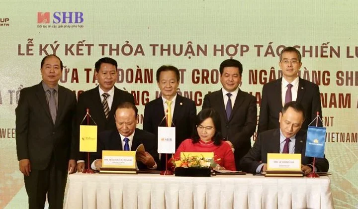T&T Group, SHB hợp tác chiến lược với Vietnam Airlines và Đường sắt Việt Nam