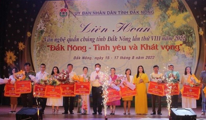 Đắk Nông: Khai mạc Liên hoan văn nghệ quần chúng lần thứ VIII năm 2022
