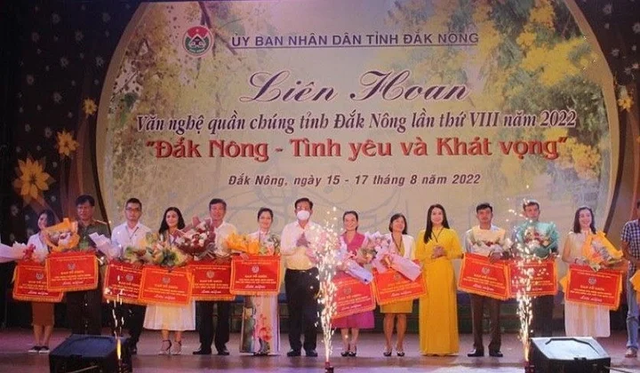 Đắk Nông: Khai mạc Liên hoan văn nghệ quần chúng lần thứ VIII năm 2022
