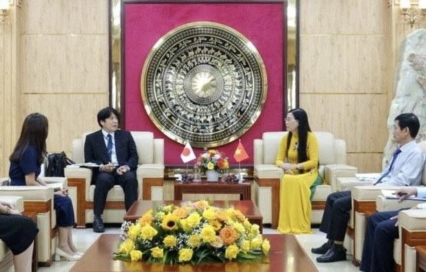 Tổng Lãnh sự Nhật Bản thăm và làm việc tại tỉnh Quảng Ngãi