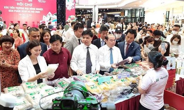 Hội chợ xúc tiến thương mại nông nghiệp, sản phẩm OCOP Hà Nội 2022