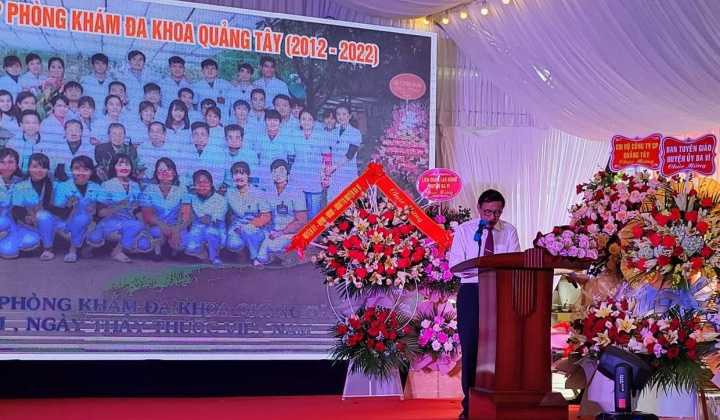 Phòng khám đa khoa Quảng Tây (Ba Vì): Một thập kỉ vì người bệnh