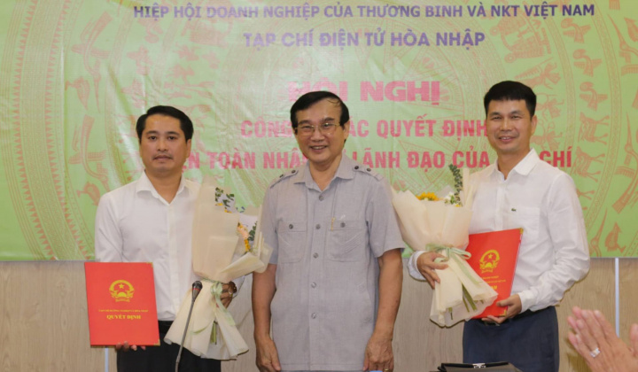 Tạp chí điện tử Hòa Nhập bổ nhiệm 2 Phó Tổng Biên tập