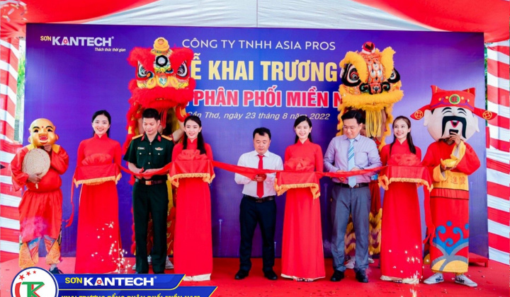 Hãng sơn Kantech khai trương Văn phòng đại diện Tổng phân phối miền Nam tại TP Cần Thơ