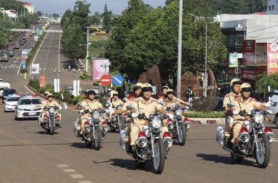 Công an Đắk Nông: Đảm bảo trật tự an toàn giao thông mỗi ngày là nhiệm vụ hàng đầu