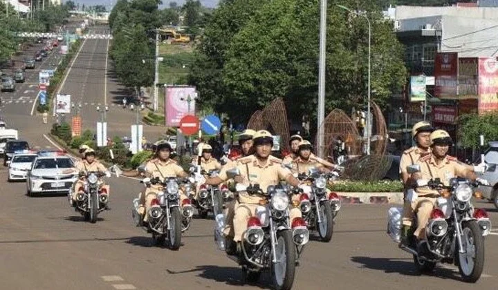 Công an Đắk Nông: Đảm bảo trật tự an toàn giao thông mỗi ngày là nhiệm vụ hàng đầu