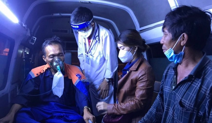 Hành trình xuyên đêm cứu nạn kịp thời ngư dân nguy kịch trên vùng biển Bình Thuận