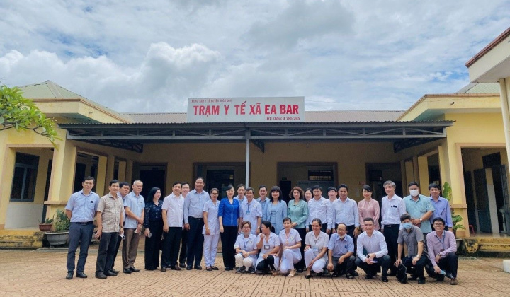 Đoàn công tác của Bộ Y tế thăm và làm việc tại Đắk Lắk