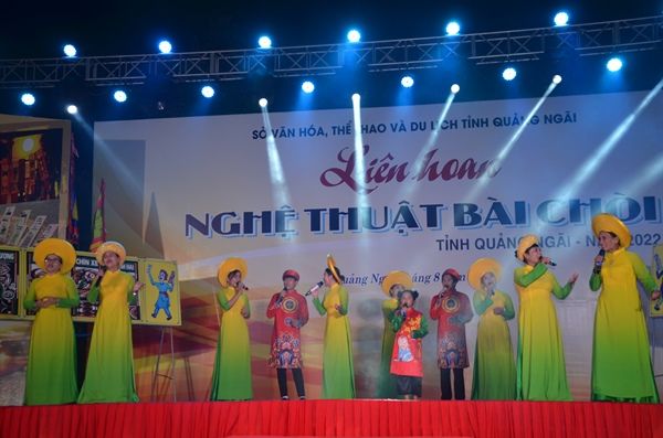 Quảng Ngãi: Hơn 200 nghệ nhân, diễn viên tham gia Liên hoan nghệ thuật bài chòi