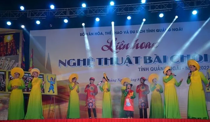 Quảng Ngãi: Hơn 200 nghệ nhân, diễn viên tham gia Liên hoan nghệ thuật bài chòi