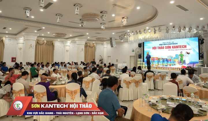 Sơn Kantech: Hội thảo thành công tại TP.Bắc Giang