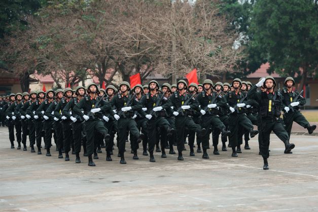 Triển khai thi hành Luật Cảnh sát cơ động
