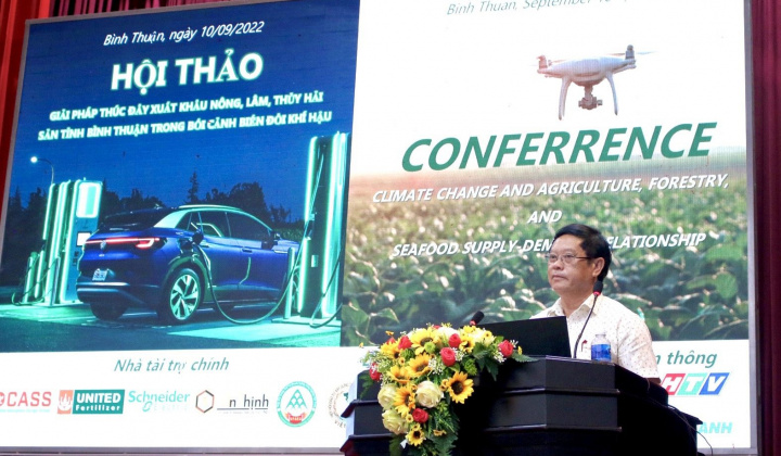 Hội thảo giải pháp thúc đẩy xuất khẩu Nông, Lâm, Thủy hải sản tỉnh Bình Thuận