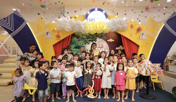 Thiên Tâm Land hòa cùng Đêm hội Trăng rằm, trở về miền ký ức tuổi thơ cùng các em thiếu nhi