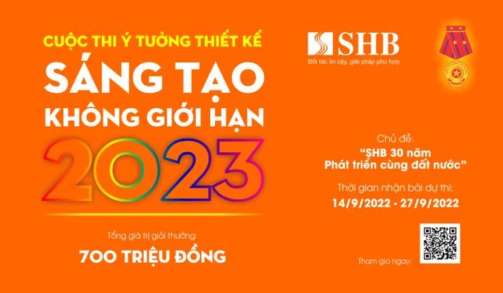 Hướng tới kỷ niệm 30 năm thành lập: SHB tổ chức cuộc thi ý tưởng thiết kế “Sáng tạo không giới hạn”