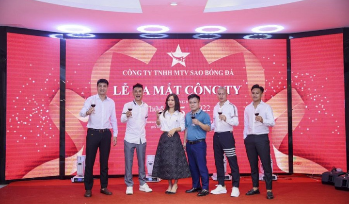 Ra mắt công ty chuyên nghiệp trong lĩnh vực xây dựng, quản lý hình ảnh cầu thủ