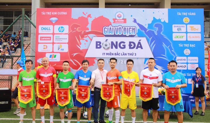 Khai mạc giải “Vô địch bóng đá IT miền Bắc lần thứ 3”