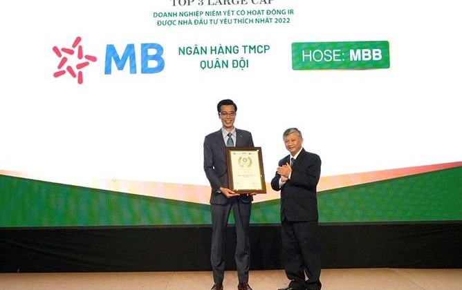 MBB: Top 3 doanh nghiệp được nhà đầu tư yêu thích nhất