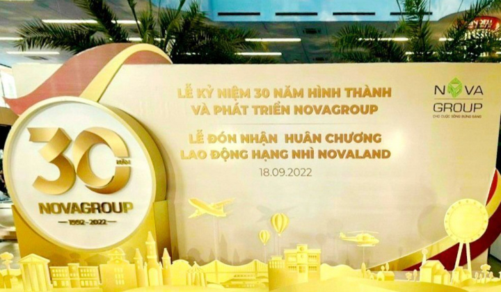 Novaland vinh dự đón nhận Huân chương Lao động Hạng Nhì