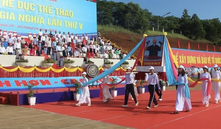 Đắk Nông: Đại hội thể dục thể thao lần thứ V năm 2022
