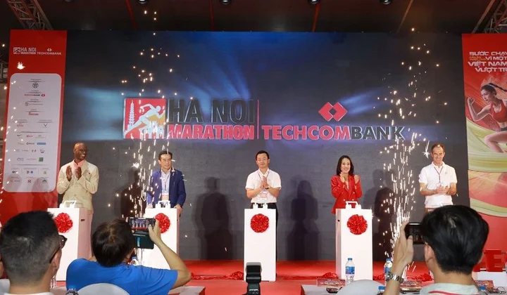 Giải Hà Nội Marathon Techcombank thu hút gần 7000 vận động viên tham gia