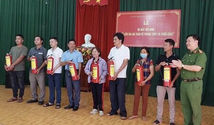Đắk Nông: Ra mắt mô hình “Tổ liên gia an toàn về phòng cháy và chữa cháy”