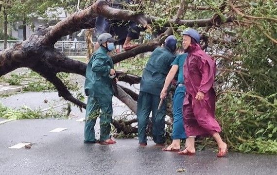 Khu vực Miền Trung và Tây Nguyên ghi nhận thiệt hại ban đầu do con bão số 4 gây ra