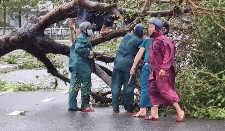 Khu vực Miền Trung và Tây Nguyên ghi nhận thiệt hại ban đầu do con bão số 4 gây ra