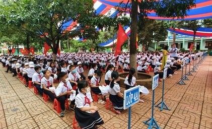 Đắk Lắk rộn ràng ngày tựu trường