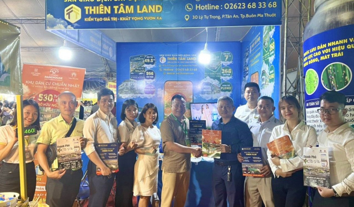 Thiên Tâm Land lan toả giá trị “bất động sản” tại Lễ hội sầu riêng Krông Pắc