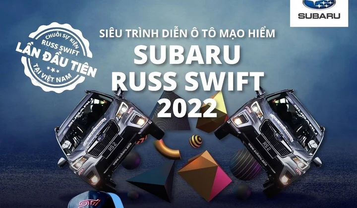 Show trình diễn ô tô mạo hiểm Subaru Russ Swift đã trở lại Việt Nam