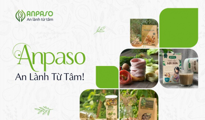 Thực phẩm hữu cơ Anpaso cho cuộc sống an lành