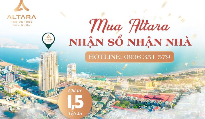 Quy Nhơn: Chung cư biển cao cấp bàn giao ngay, sổ hồng trao tay hút khách
