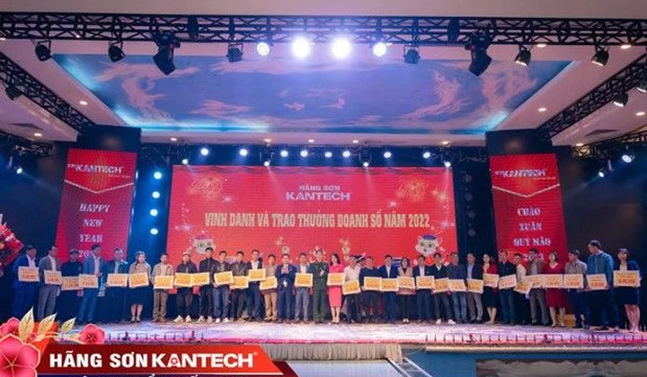 Hãng sơn Kantech hướng đến năm 2023 với thành công mới