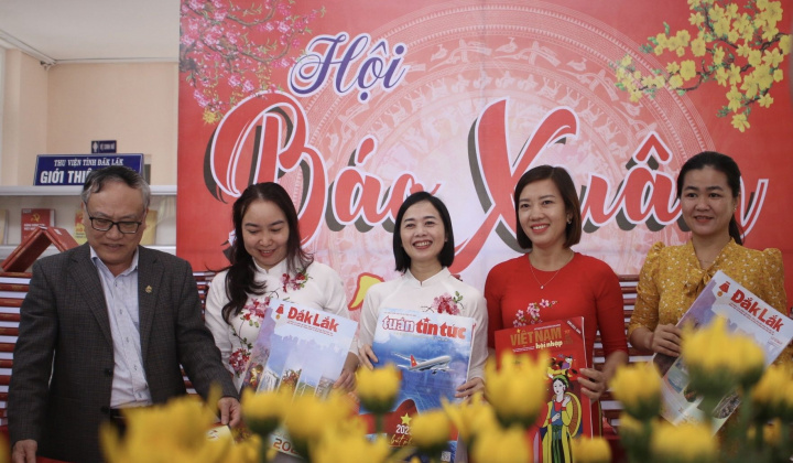 Đắk Lắk: Khai mạc hội Báo Xuân Quý Mão 2023