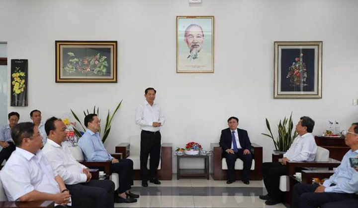 Lãnh đạo TP Cần Thơ thăm chúc tết đầu năm Tổng công ty Phát điện 2