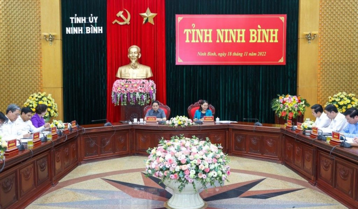 Ninh Bình cần xác định, phát huy tốt nhất tiềm năng khác biệt, nổi trội, lợi thế cạnh tranh của địa phương