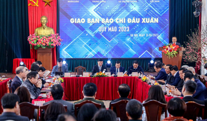Hội nghị Giao ban báo chí đầu Xuân Quý Mão 2023: Báo chí nêu cao ngọn cờ tiên phong trong công tác tuyên giáo của Đảng