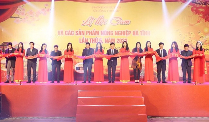 Lễ hội Cam và các sản phẩm nông nghiệp Hà Tĩnh trước thềm xuân 2023