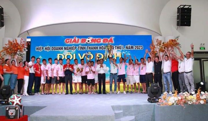 Hội Doanh nghiệp Bỉm Sơn vô địch Giải bóng đá Hiệp hội Doanh nghiệp tỉnh Thanh Hóa