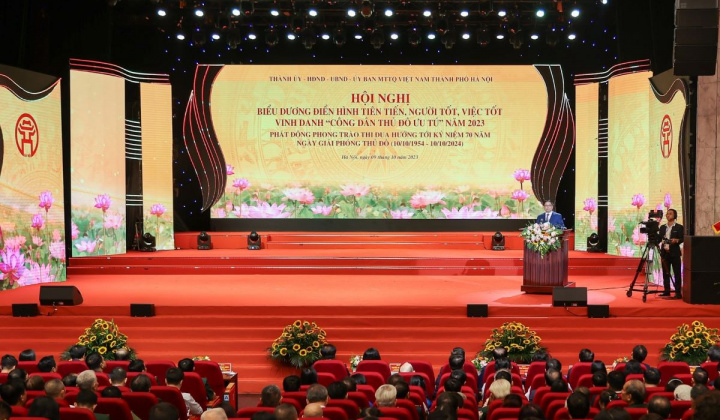 Hà Nội biểu dương điển hình tiên tiến, người tốt, việc tốt, vinh danh “Công dân Thủ đô ưu tú” năm 2023