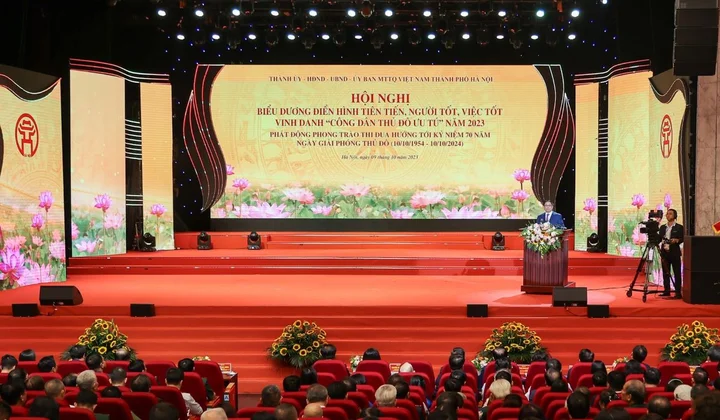 Hà Nội biểu dương điển hình tiên tiến, người tốt, việc tốt, vinh danh “Công dân Thủ đô ưu tú” năm 2023