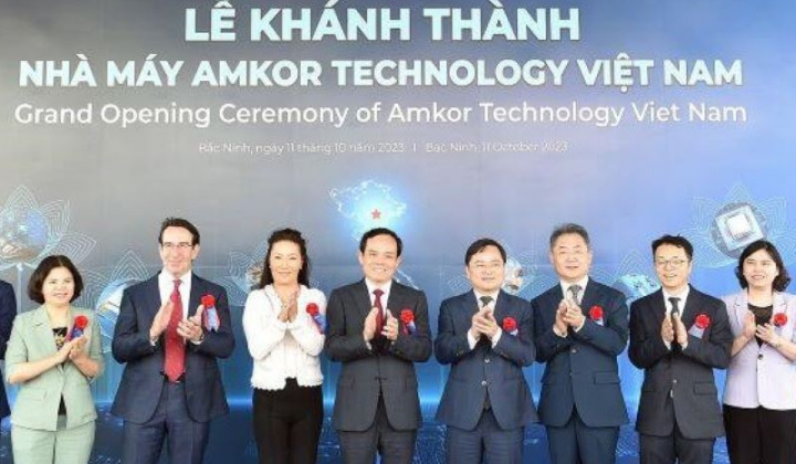 Bắc Ninh: Khánh thành nhà máy chip bán dẫn lớn nhất Việt Nam trị giá 1,6 tỷ USD
