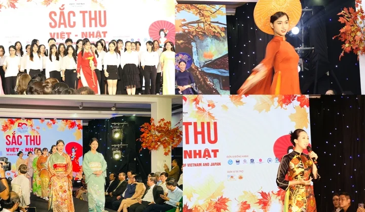 “ Sắc Thu Việt Nhật” nét đẹp văn hóa Việt Nam - Nhật Bản