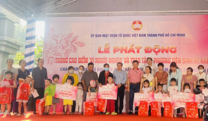 TP.HCM phát động tháng cao điểm: Vì người nghèo – không để ai bị bỏ lại phía sau